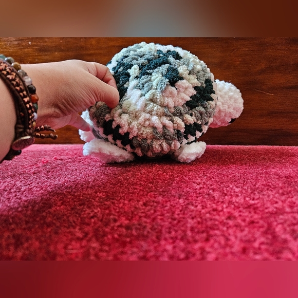 Crochet Chunky Turtle amigurumi doll - Picture 3 of 15